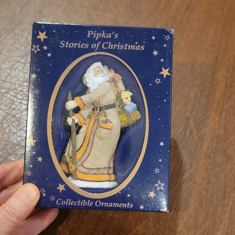 Pipka’s Stories Of Christmas Collectible Ornament Polish Santa Father Christmas